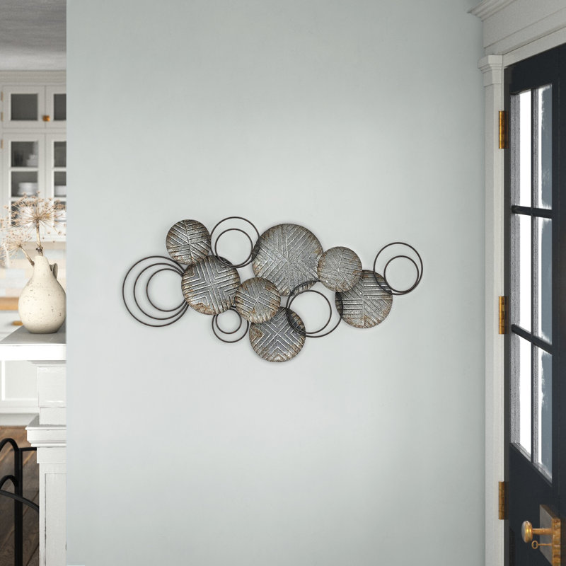 Galvanized Plates Wall Décor & Reviews Birch Lane